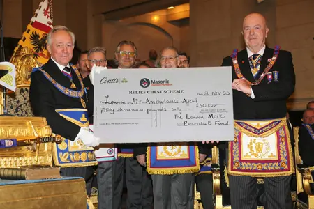 Metropolitan Grand Lodge London Grand Rank Investiture
